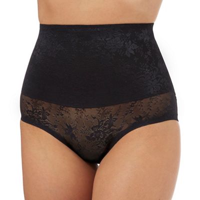 Back firm control low waist briefs